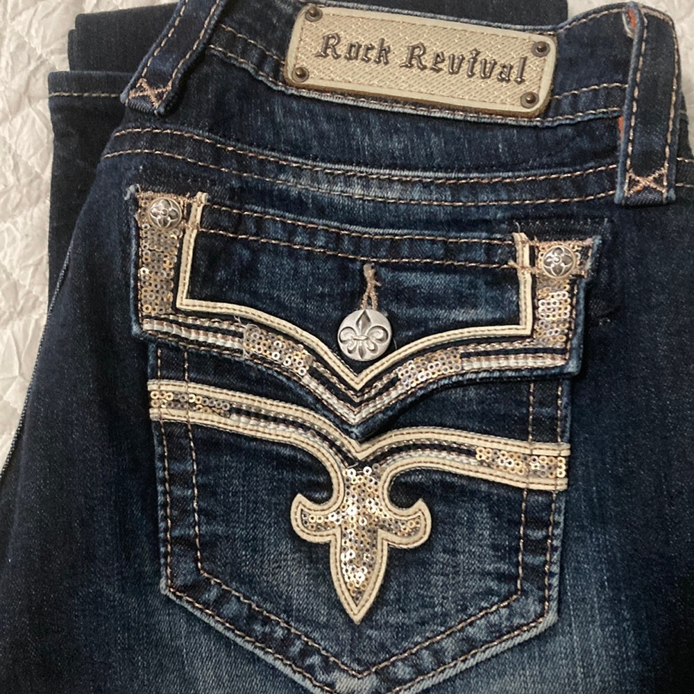 Womens Rock Revival jeans